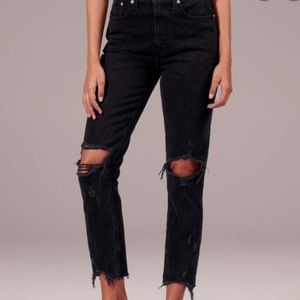 Abercrombie Mom High Rise Jeans
